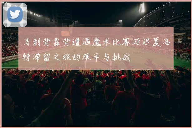 马刺背靠背遭遇魔术比赛延迟夏洛特滞留之旅的艰辛与挑战